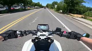 First Ride on my BMW G310R  POV RAW AUDIO [upl. by Etan]