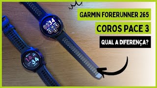 GARMIN FORERUNNER 265 vs COROS PACE 3 [upl. by Wobniar934]