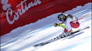 Ski Championship 2192021 Mens Giant Slalom 12 Run Männer Riesenslalom 1922021 in Cortina HD [upl. by Nekal]