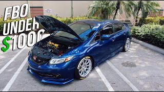 How I FBO My 9th Gen Si For CHEAP [upl. by Lorie287]