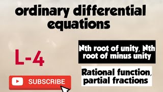 Nth root of unity  Nth root of minus unity rational function partial fractions [upl. by Eydnarb]