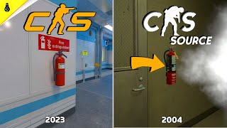 CS 2 vs CS Source  Details and Physics Comparison Part 2 [upl. by Atteuqnas598]