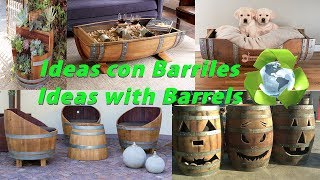 Reciclado de Barriles de Madera Ideas [upl. by Coady590]