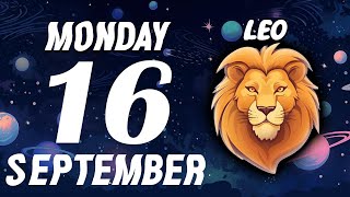 LEO ♌ UNEXPECTED CHANGES AND SURPRISES 💖😍 HOROSCOPE FOR TODAY September 16 2024 ♌ [upl. by Yanrahc11]