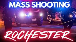 MASS SHOOTING Rochester New York 7 Shot LIVE [upl. by Zea]