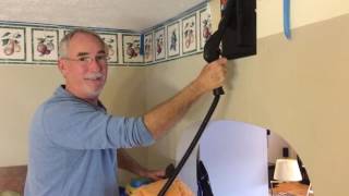 Greatest and easiest way to remove wallpaper using Wagner steamer [upl. by Cole]