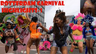 Rotterdam Netherlands carnival Parade 2022 highlights Biggest caribbean carnival in Netherlands [upl. by Dranal]