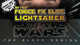 Leia Organa Lightsaber  Black Series Force FX Elite  Unboxing and Review [upl. by Oicnedurp]