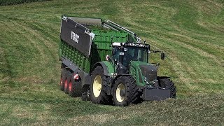 Lohnunternehmen Blunk in der Grasernte 2018  NEW FENDT TIGO 100 XR  2 Schnitt  Fendt 936 [upl. by Notyep]