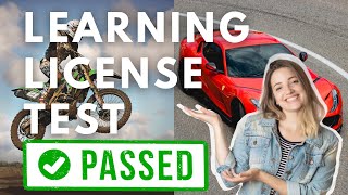 Learning license Test  Driving License Test  Original Question Answers by Government  100 Pass [upl. by Jeralee]