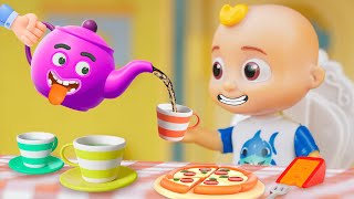 Im a Little Teapot Song  CoComelon Toys Nursery Rhymes amp Kids Songs [upl. by Handler447]