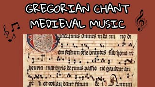 GREGORIAN CHANT MEDIEVAL MUSIC [upl. by Laspisa]