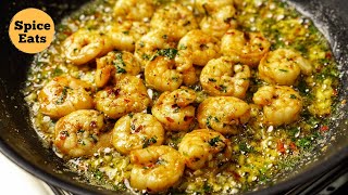 BUTTER GARLIC SHRIMP  BUTTER GARLIC PRAWNS RECIPE  SHRIMP IN BUTTER GARLIC SAUCE [upl. by Inimak269]