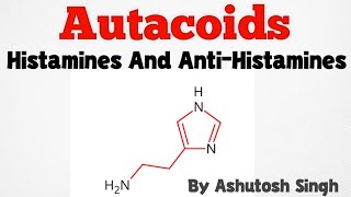 AntiHistaminic Drugs Autacoids [upl. by Eisen]