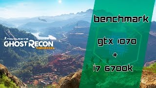 GTX 1070  i7 6700K  Ghost Recon Wildlands ultrawide ‹ GamerPC › BR [upl. by Golden633]