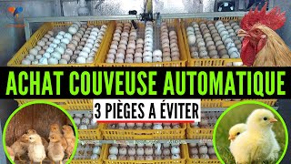 COUVEUSE AUTOMATIQUE 3 choses à SAVOIR avant dacheter SUR SA FERME élevage de poulet en Afrique [upl. by Premer]