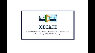 HOW TO REGISTER ICEGATE CUSTOMS WEBSITE PORTAL IN TAMIL [upl. by Crenshaw]