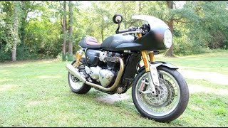 I bought a Thruxton R [upl. by Bigner]