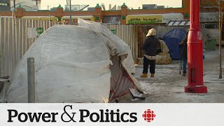 More than 260000 Canadians experience homelessness annually report  Power amp Politics [upl. by Nolyarg]