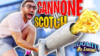 HO COSTRUITO UN CANNONE DI SCOTCH E Funziona  100 Miti da Sfatare Ep5 [upl. by Outhe]