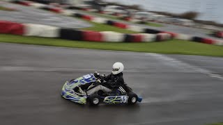 LIKC Winter Race Day 2 at Lydd Kart Circuit part 2 [upl. by Ettenay363]