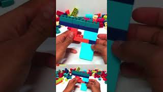 Gun toys asmr building blocks lego marblerun satisfying diylego legocreation building [upl. by Huston]