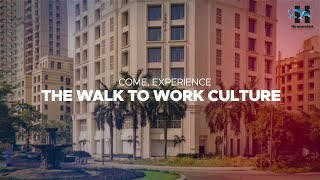 Experience the walk to work culture at Hiranandani Estate  Hiranandani Developers [upl. by Roskes96]