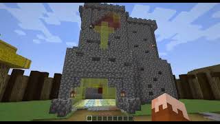 Minecraft Motte Bailey Castle Idea [upl. by Herstein]