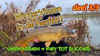 Wintervissen in de Herfst Verkassen is de sleutel tot succes deel 33 [upl. by Halyk965]