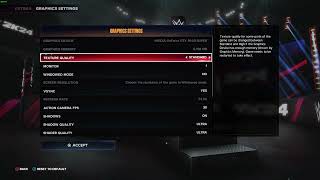 How to Change Graphic Settings in WWE 2K24  Adjust Game Quality [upl. by Vashti]