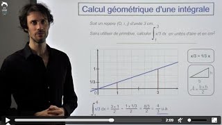 Calcul intégrales sans primitives [upl. by Kyd]