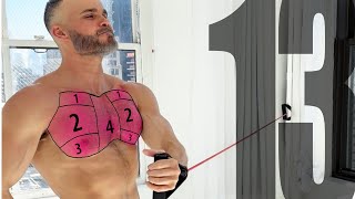 13 Resistance Band Chest Exercises and what Part of the Chest they Target  Attached [upl. by Hanoj855]