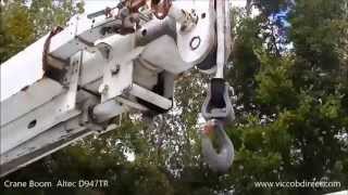 Crane with Bucket Altec D947TR  Complete [upl. by Ilse]