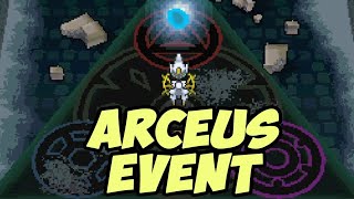 arceussinjoh ruins event cheat code pokémon heart Gold e soul silver [upl. by Nie]