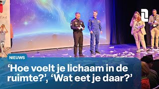 Astronauten landen in Horst kinderen in hogere sferen  L1 Nieuws [upl. by Assirialc]