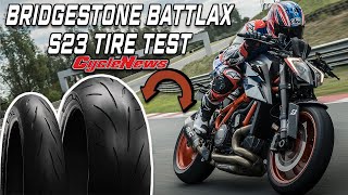 Bridgestone Battlax S23 Tire Test  Cycle News [upl. by Tj319]