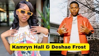 Deshae Frost And Kamryn Hall Relationship Comparison Net Worth Age Height Nationality Facts [upl. by Leta23]