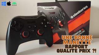 STEELSERIES STRATUS XL UNBOXINGTEST [upl. by Atsirc]