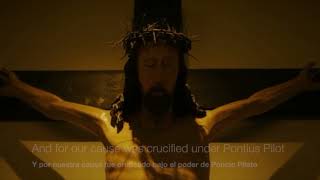 Credo en inglés con letra en inglés y español The nicean creed with subtitles [upl. by Bronson]