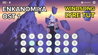 Enkanomiya Ost 1 Windsong Lyre Tutorial  Genshin Impact [upl. by Merat659]