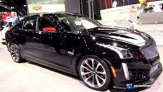 2018 Cadillac CTSV Championship edition  Exterior Interior Walkaround  2017 LA Auto Show [upl. by Omland]