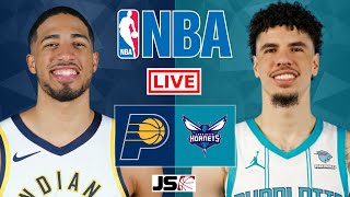 Indiana Pacers vs Charlotte Hornets  NBA Live Scoreboard 2024 [upl. by Aundrea]