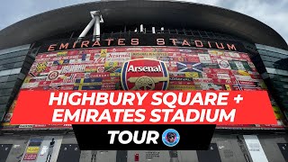 Highbury Square  Emirates Stadium  Arsenal Museum Tour Walkthrough [upl. by Brahear]