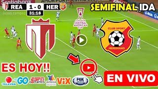 Real Estelí vs Herediano en vivo donde ver a que hora juega SEMIFINAL Copa Centroamericana 2024 [upl. by Annawat239]