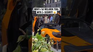 NEW McLaren 750S in INDIA [upl. by Negem]