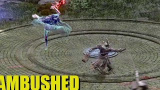 Alecto Black Knife Ringleader Ambushed by Bosses  Elden Ring Fight [upl. by Eskill63]