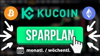 KuCoin Krypto Sparplan Tutorial ✅ Sparplan erstellen auf KuCoin [upl. by Vashti]