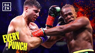 KSI vs Tommy Fury  Every Punch [upl. by Miles820]