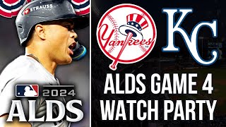 YANKEES  ROYALS WATCH PARTY  ALDS GAME 4 [upl. by Flossy]