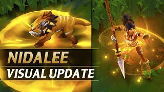 NIDALEE VISUAL EFFECTS UPDATE 2024  League of Legends [upl. by Ymma]